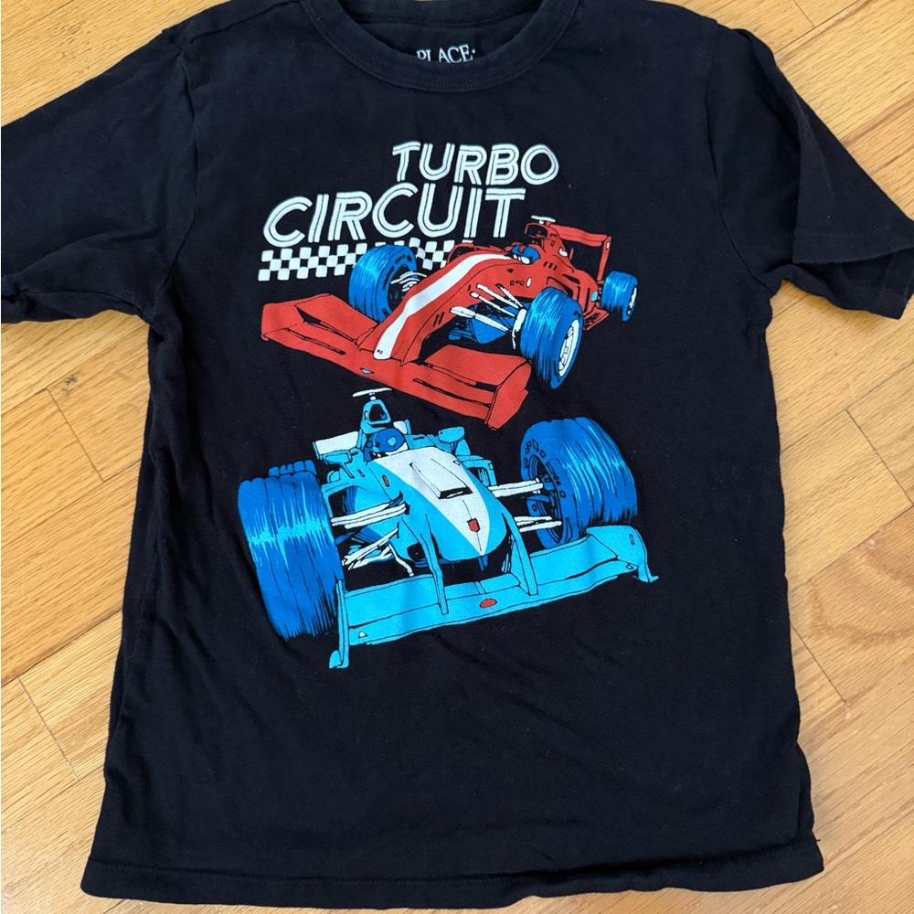 Place tshirt boys 5 ,black
